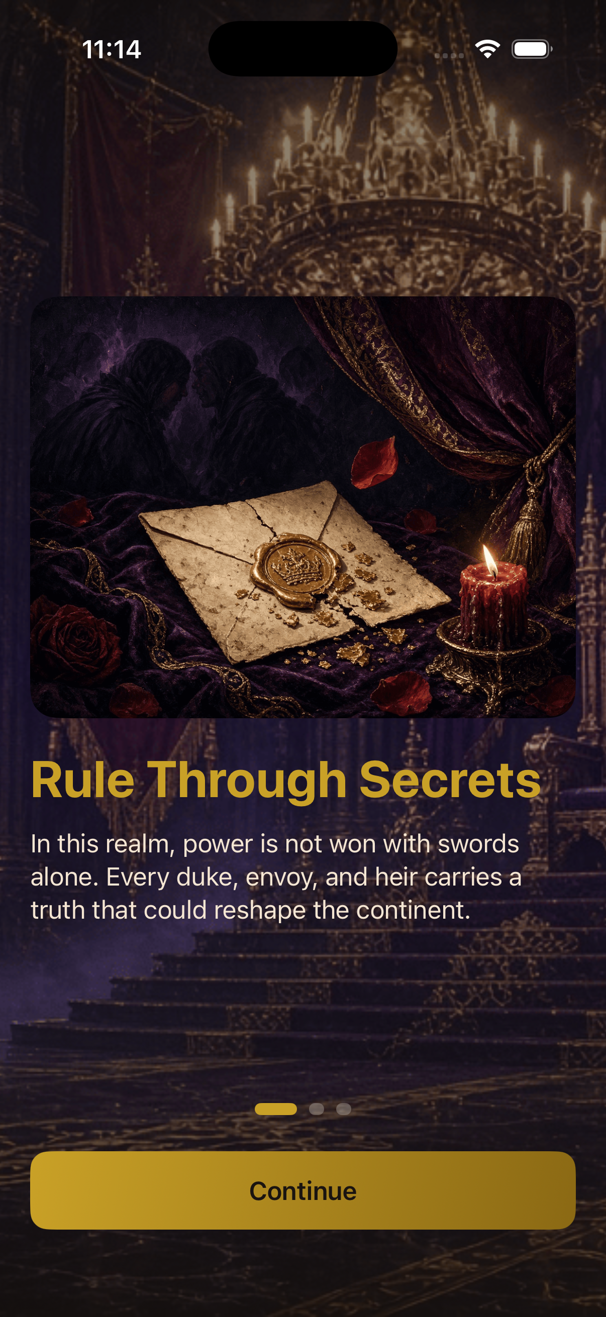 Onboarding — Rule Through Secrets